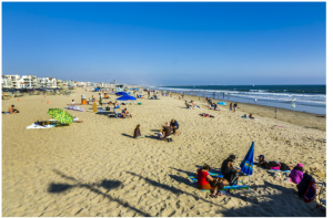 People at beach